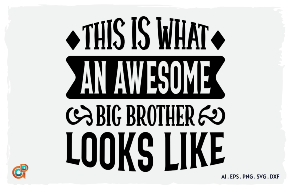 Brother s Day Cute Quote PNG Design for Crafts and Graphics