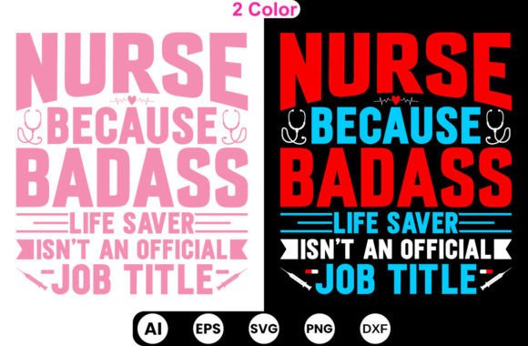 Nurse T Shirt Design Graphics for Crafts