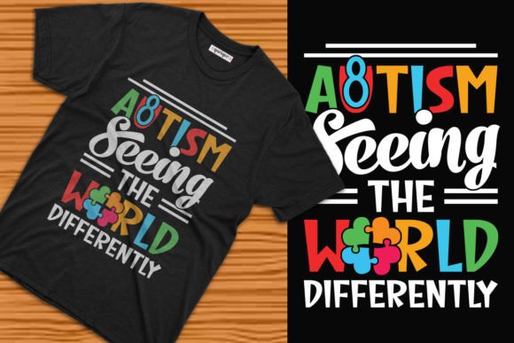 World Autism Awareness Day Tee Template: A Graphic Design Asset for Modern Publishers