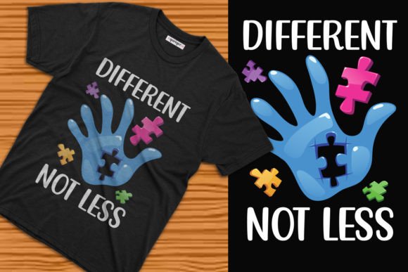 World Autism Day Different Tee Design